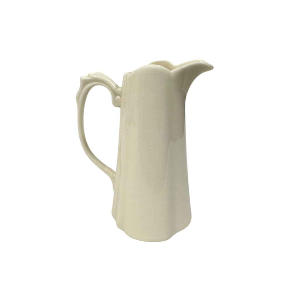 Vintage Elegant L Godinger & Co. small  6” Pitcher‎ Syrup/Cream Ivory White EPC